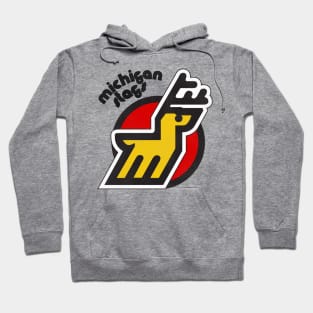 Defunct Michigan Stags Hockey Team Hoodie